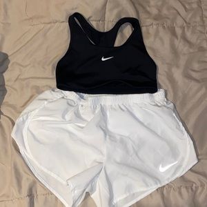 NIKE BRA&SHORTS black&white